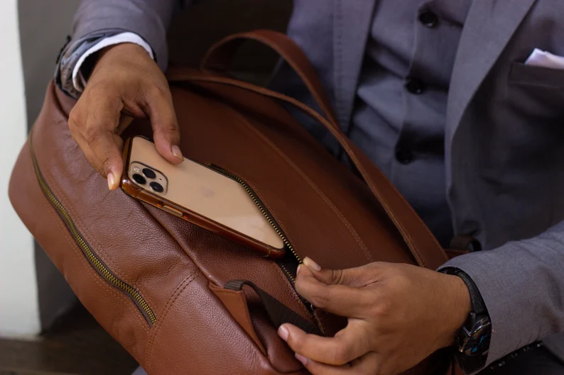 Engraved Gifts For Him|Leather Backpack Diaper Bag|leather backpack women embossed|Laptop Backpack|Travel Backpack|leather rucksack